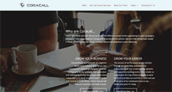 Desktop Screenshot of coracall.com